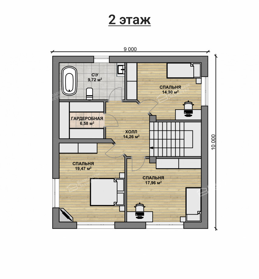 Дом из камня VZ-775